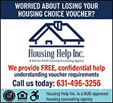 Housing Help Inc. Tall Sponsorship Banner
