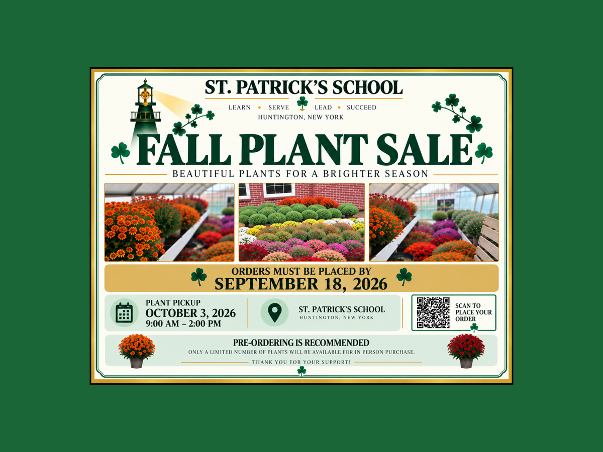 Fall Plant Sale - Orders Must Be Placed By Friday, September 18th