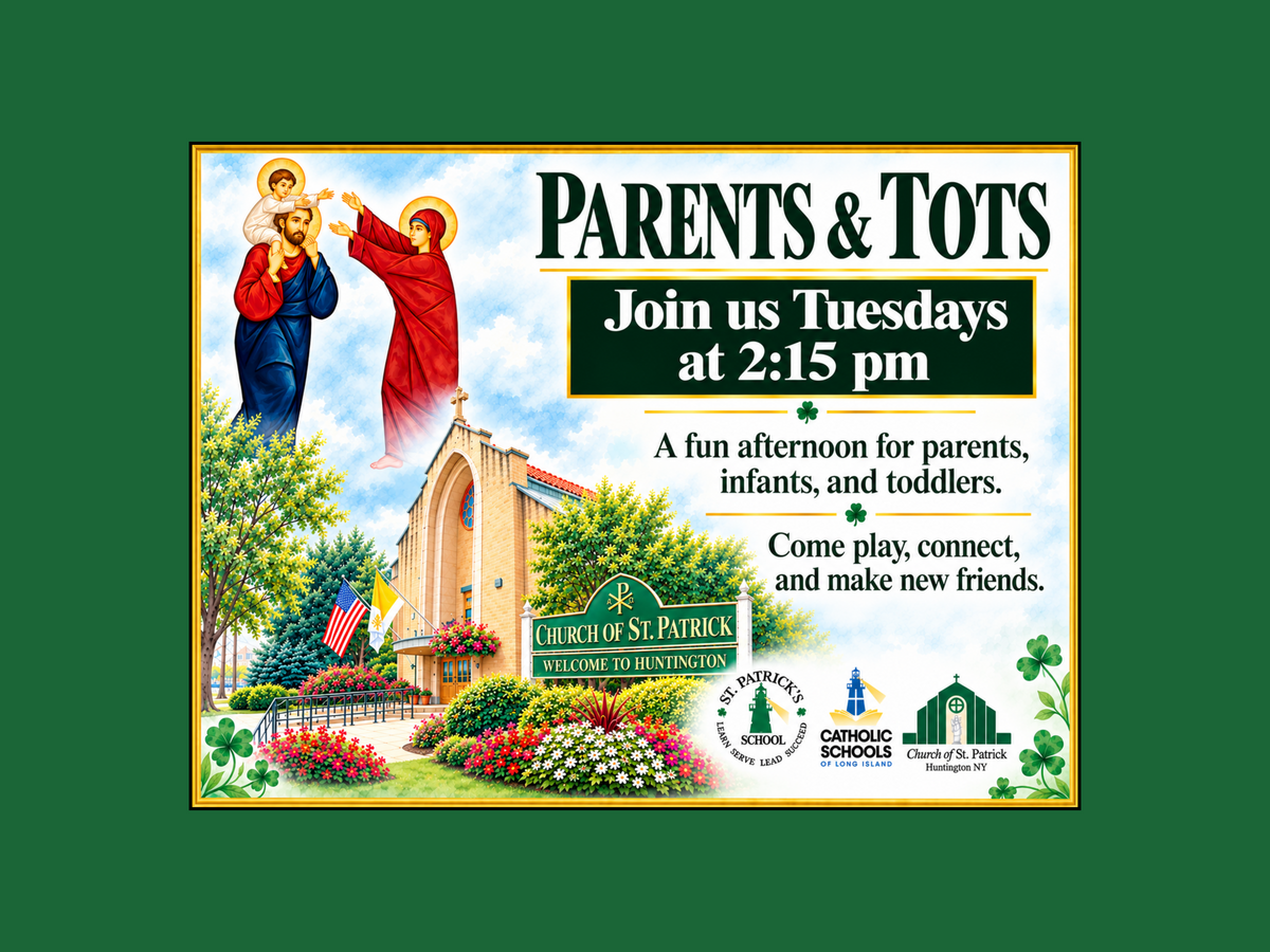 Parents & Tots - Tuesdays at 2:15 pm